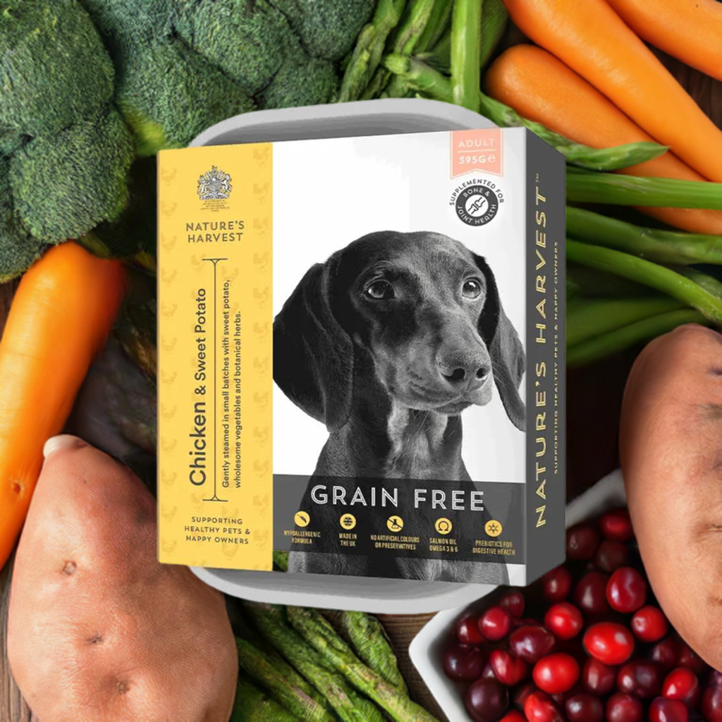 Stunning Dogs Age 7 Grain Free Chicken And Sweet Potato Kibble image