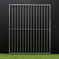 Dog Run Panel 1.5 x 1.84m - 8cm Gap - Heavy-Duty Galvanised