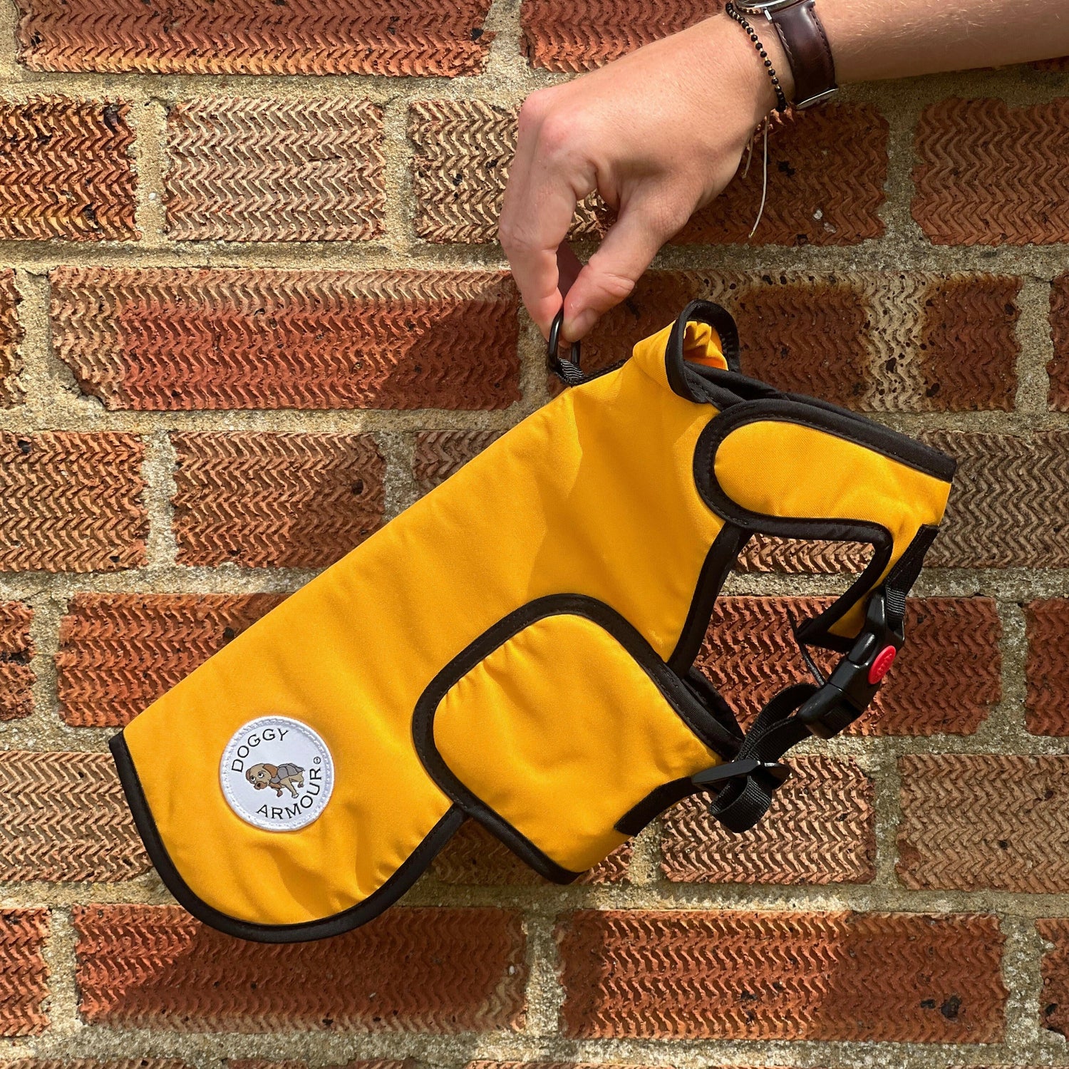 Doggy Armour Protective Dog Coat | Marigold