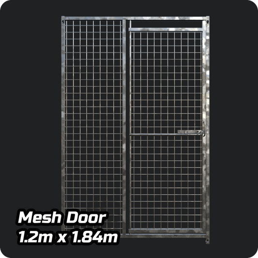 1.2m x 1.84m - Heavy duty Premium Galvanized - Mesh RIGHT DOOR panels