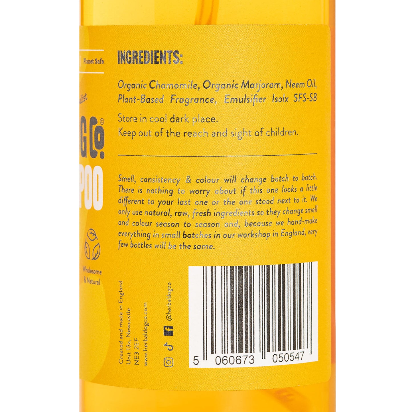 Orange and Bergamount Dry Shampoo | The Herbal Dog Co