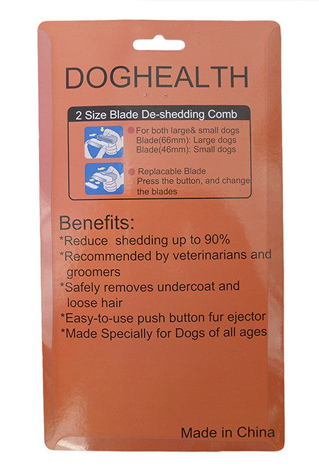 Doghealth De-Shedding Comb