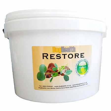 Restore for excellent coat and skin.