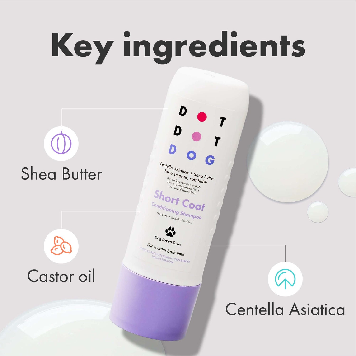 Soothing Short Coat Conditioning Dog shampoo