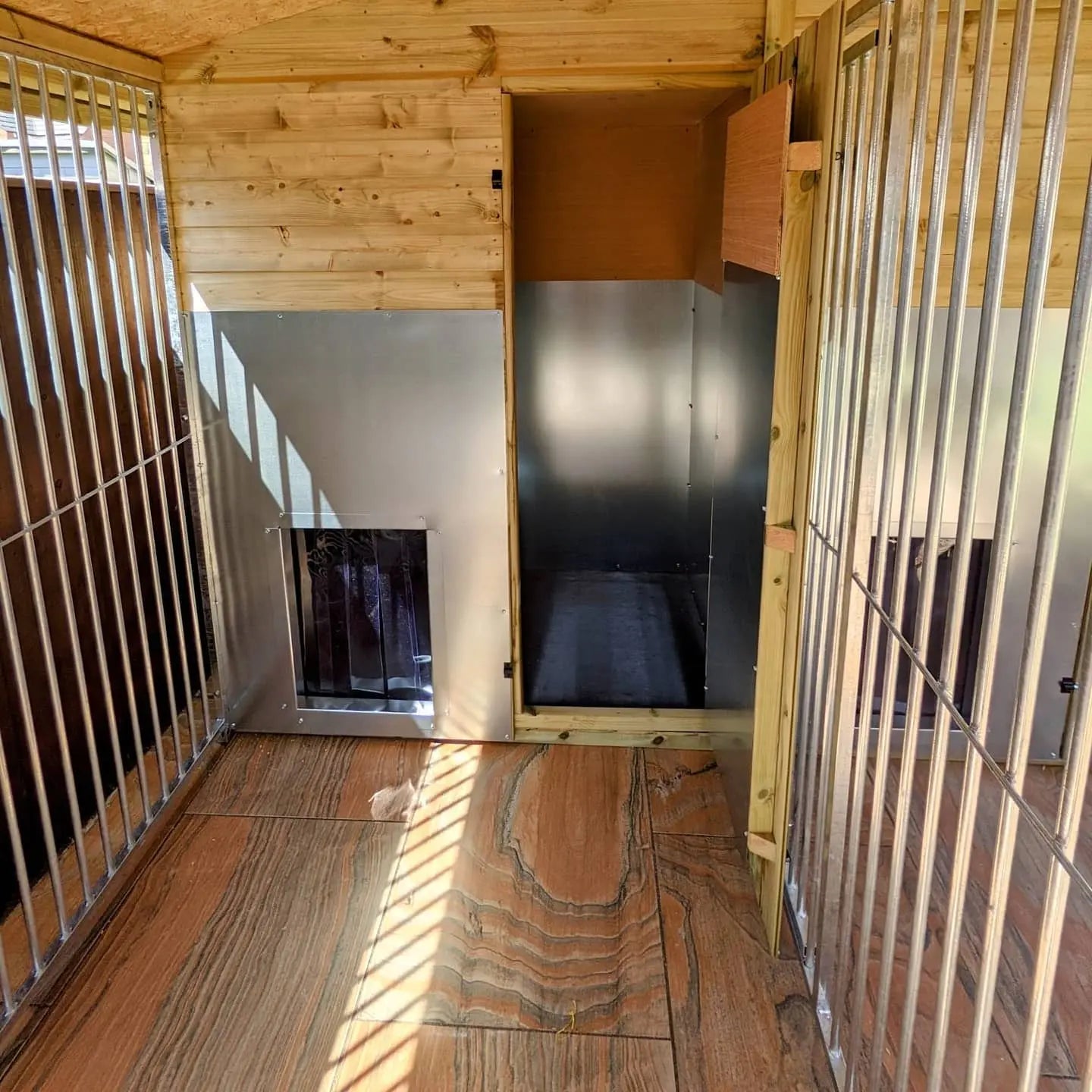 10 X 10 ft Duo Dog Kennel Doghealth