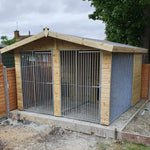 10 X 8 ft Duo Dog Kennel Doghealth