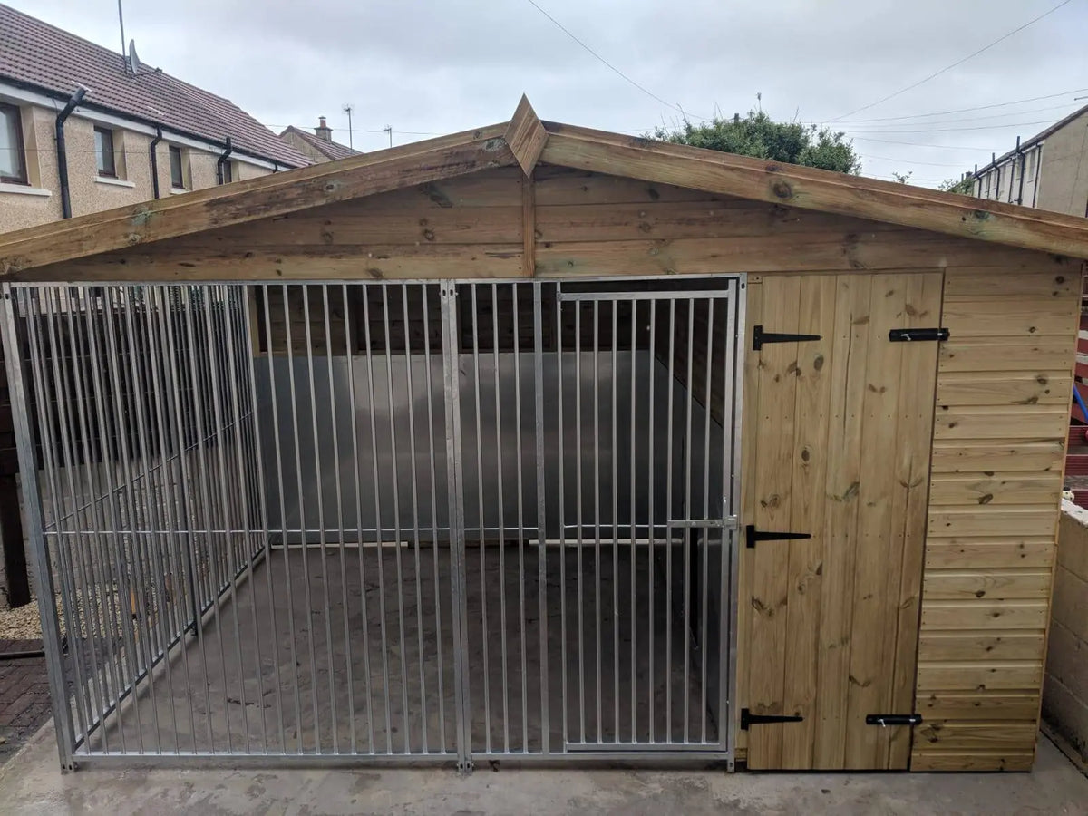 12 X 10 ft Single Dog Kennel Doghealth