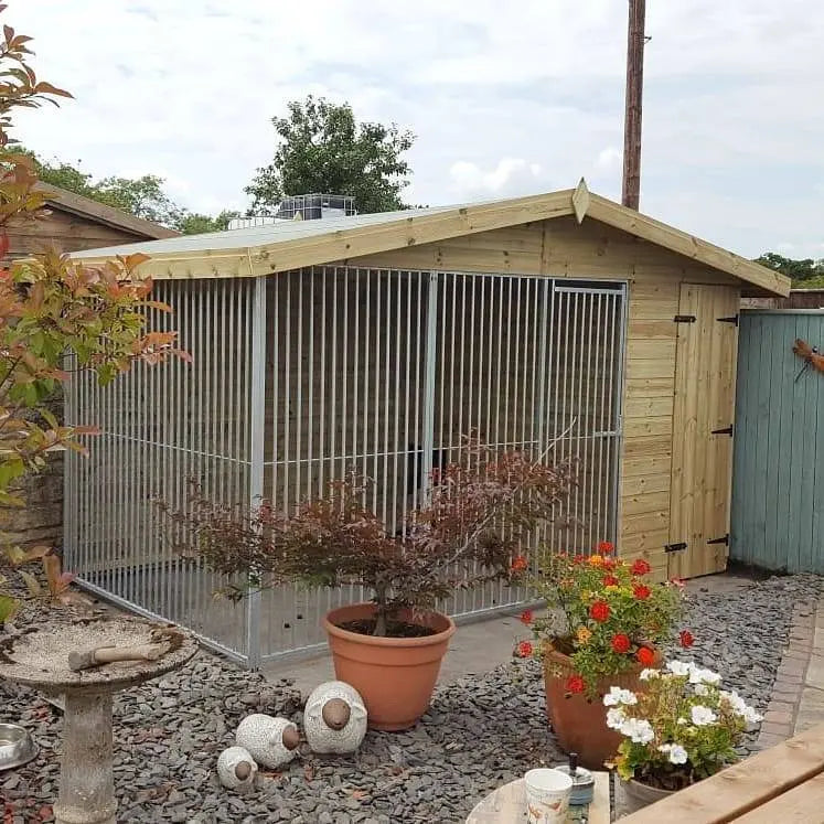 10 X 6.5 ft Single Dog Kennel Doghealth