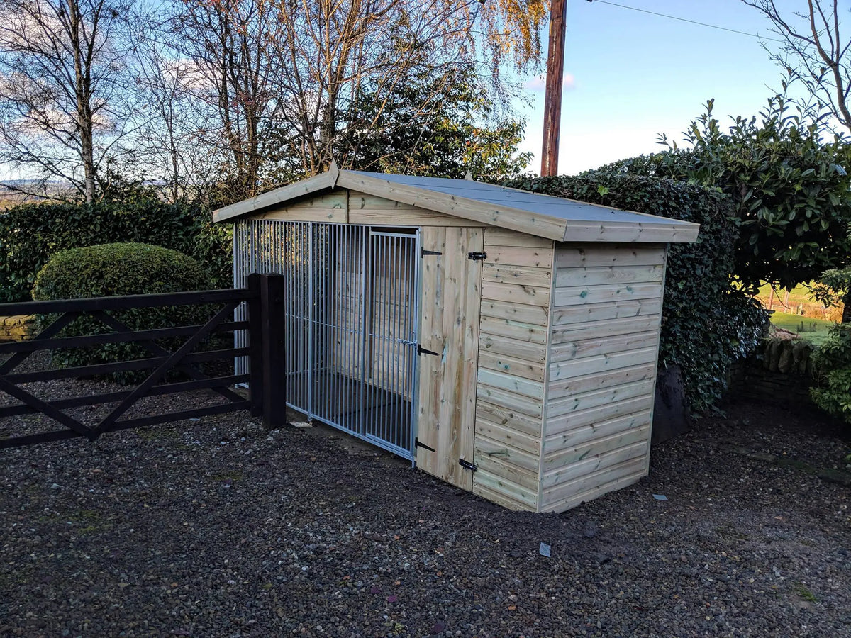 10 X 6.5 ft Single Dog Kennel Doghealth