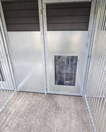 25 X 10 ft Five Bay Eco Thermal Plastic Dog Kennel Doghealth