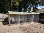 20 X 12 ft Four Bay Dog Kennel Doghealth