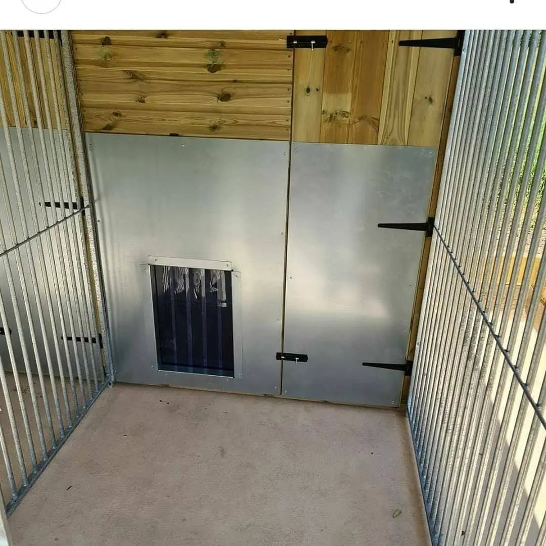 20 X 12 ft Four Bay Dog Kennel Doghealth
