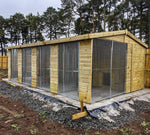 20 X 10 ft Four Bay Dog Kennel Doghealth