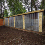 27 X 10 ft Four Bay Dog Kennel Doghealth