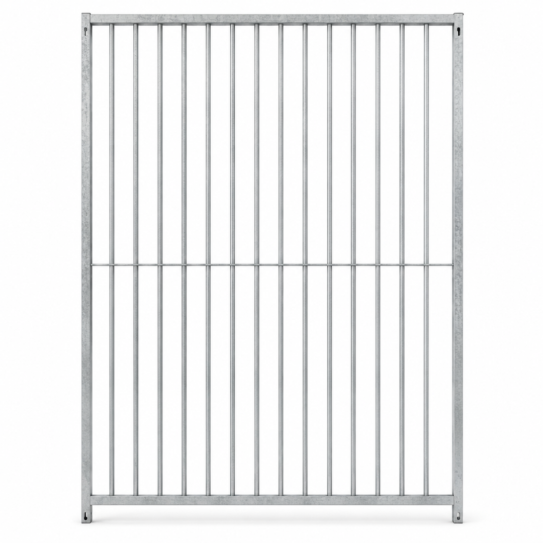 Dog Run Panel 1.5 x 1.84m 5cm Gap Heavy-Duty Galvanised