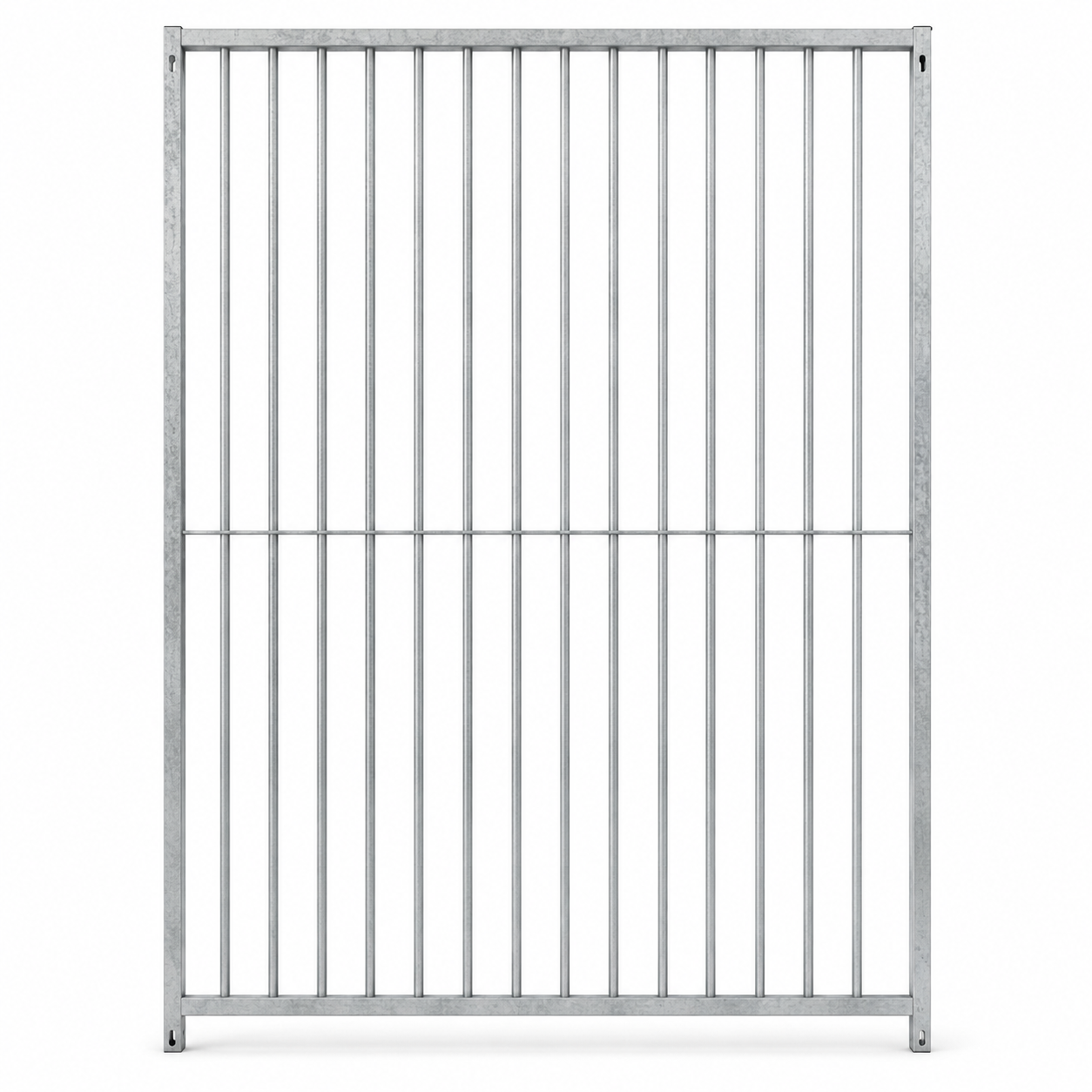 Dog Run Panel 1.5 x 1.84m 5cm Gap Heavy-Duty Galvanised