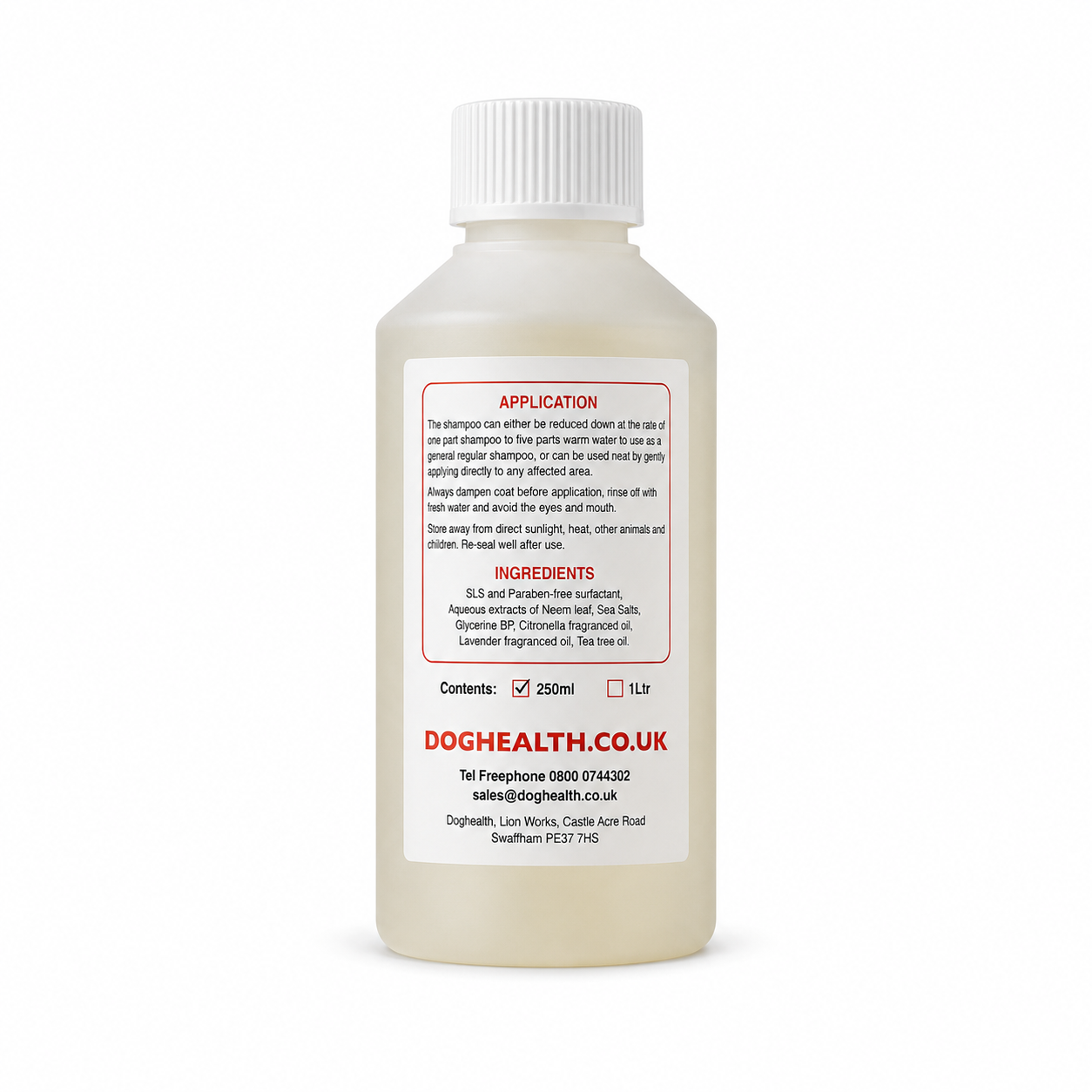 Doghealth Herbal Bug Repellent Dyna-Mite 4-in-1 Dog Shampoo & Conditioner 250ml