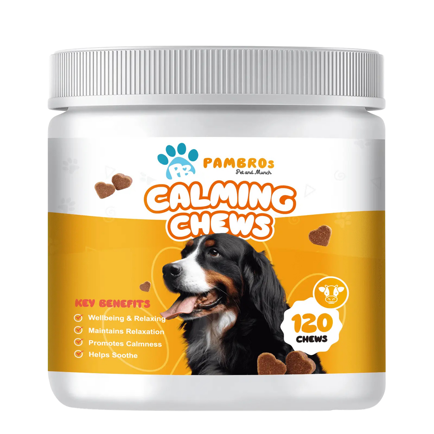 Natural Calming Chews for Dogs – Stress Relief, Anxiety & Relaxation Support