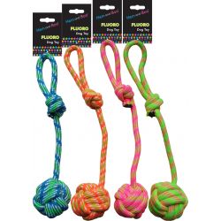 Hemm & Boo Fluoro Rope Toy Long
