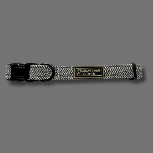 Noir Luxe Dog Collar