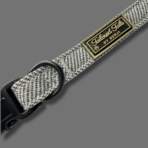 Noir Luxe Dog Collar