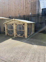 8 X 8 ft Duo Dog Kennel  / Animal Housing Doghealth