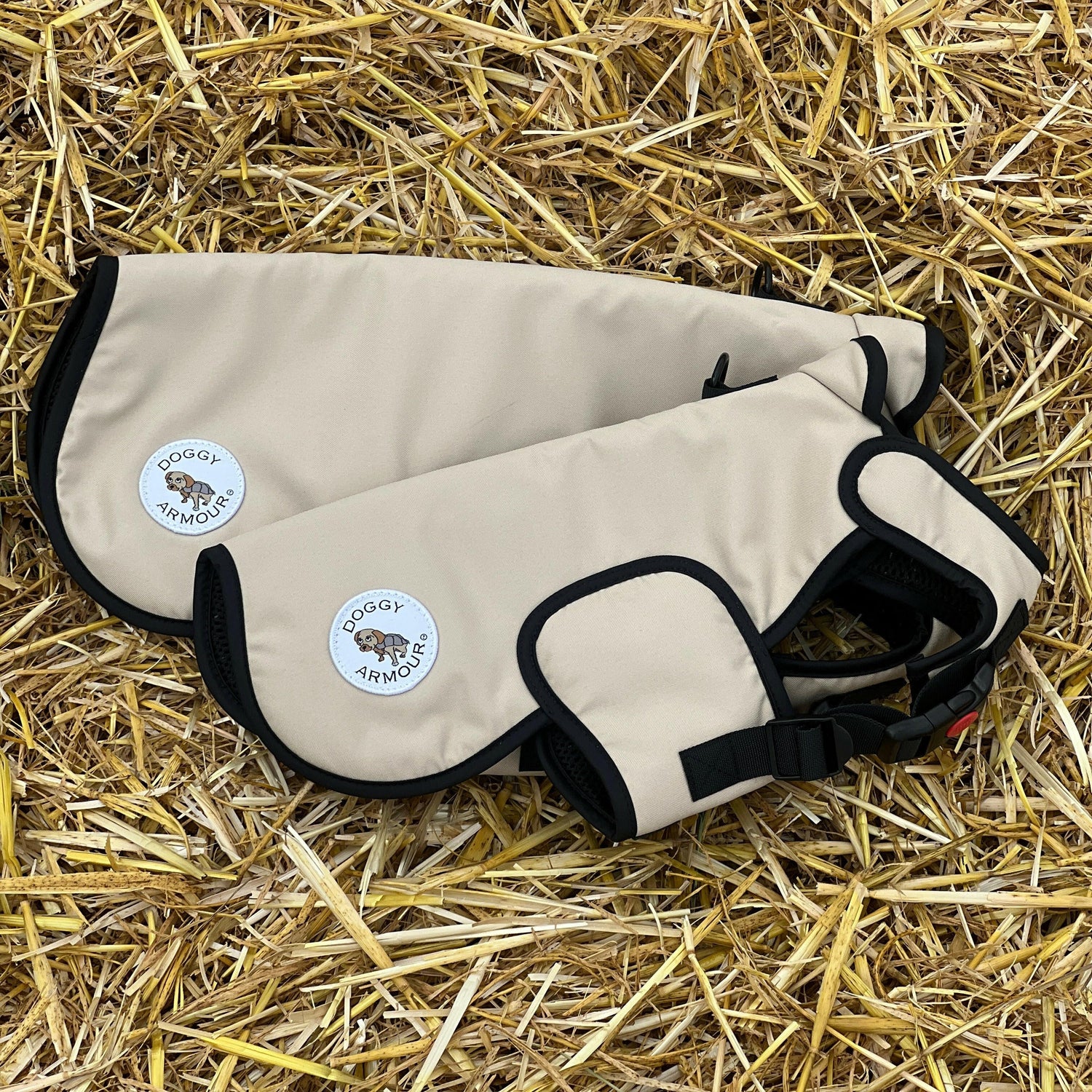 Doggy Armour Protective Dog Coat | Champagne