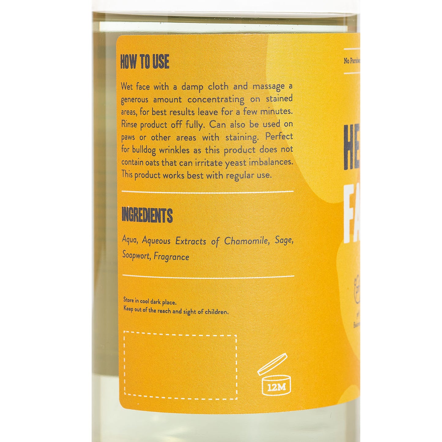 Dog Face Wash | The Herbal Dog Co