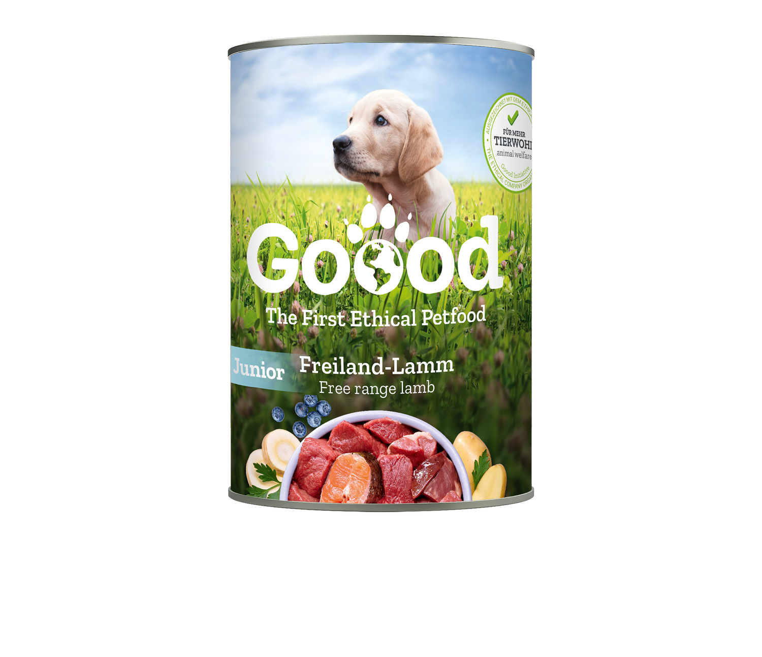 Junior - free range lamb & sustainable trout