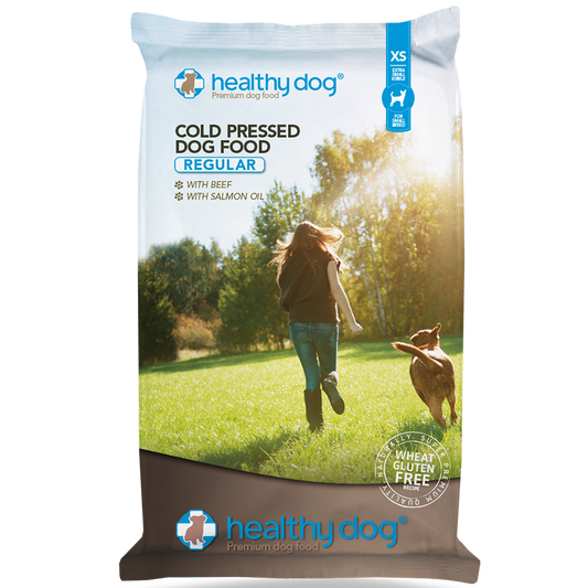 Dog Food - Healthy Dog Food Cold Pressed Regular Beef - 15kg