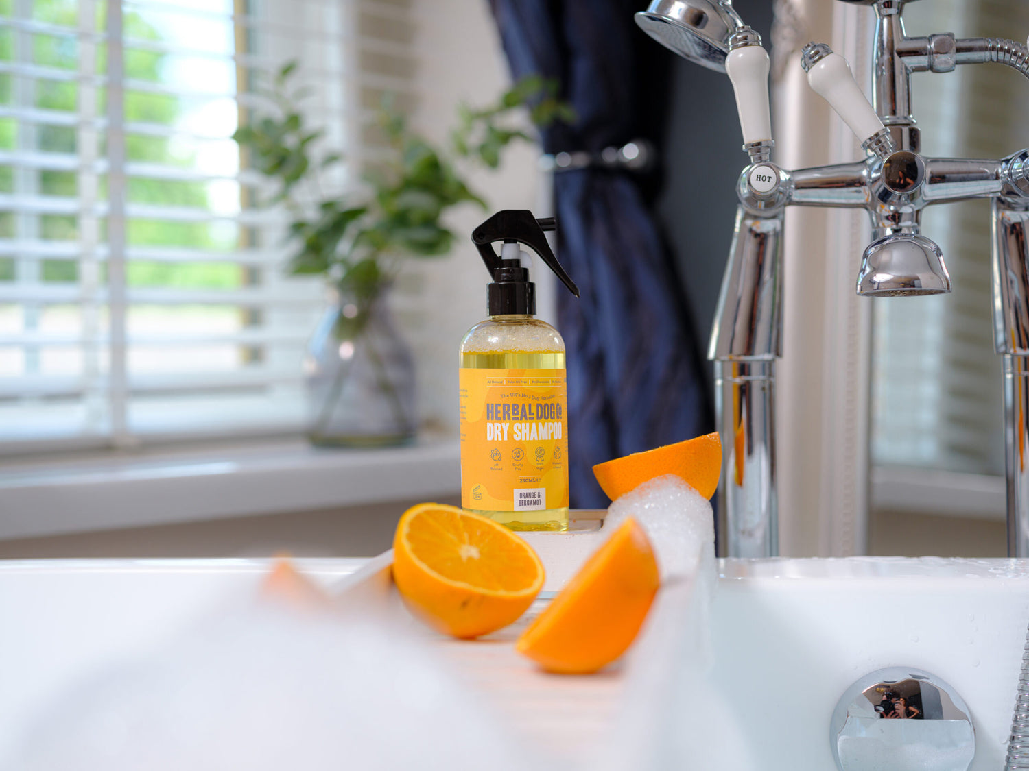 Orange and Bergamount Dry Shampoo | The Herbal Dog Co