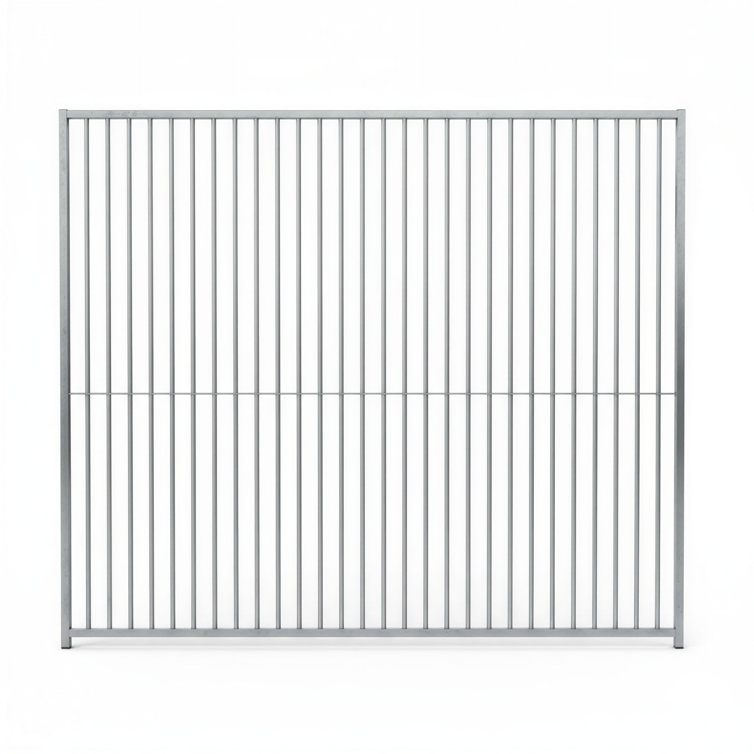 Dog Run Panel 2.0 x 1.84m - 5cm Gap - Heavy-Duty Galvanised