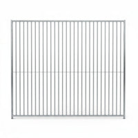 Dog Run Panel 2.0 x 1.84m - 5cm Gap - Heavy-Duty Galvanised