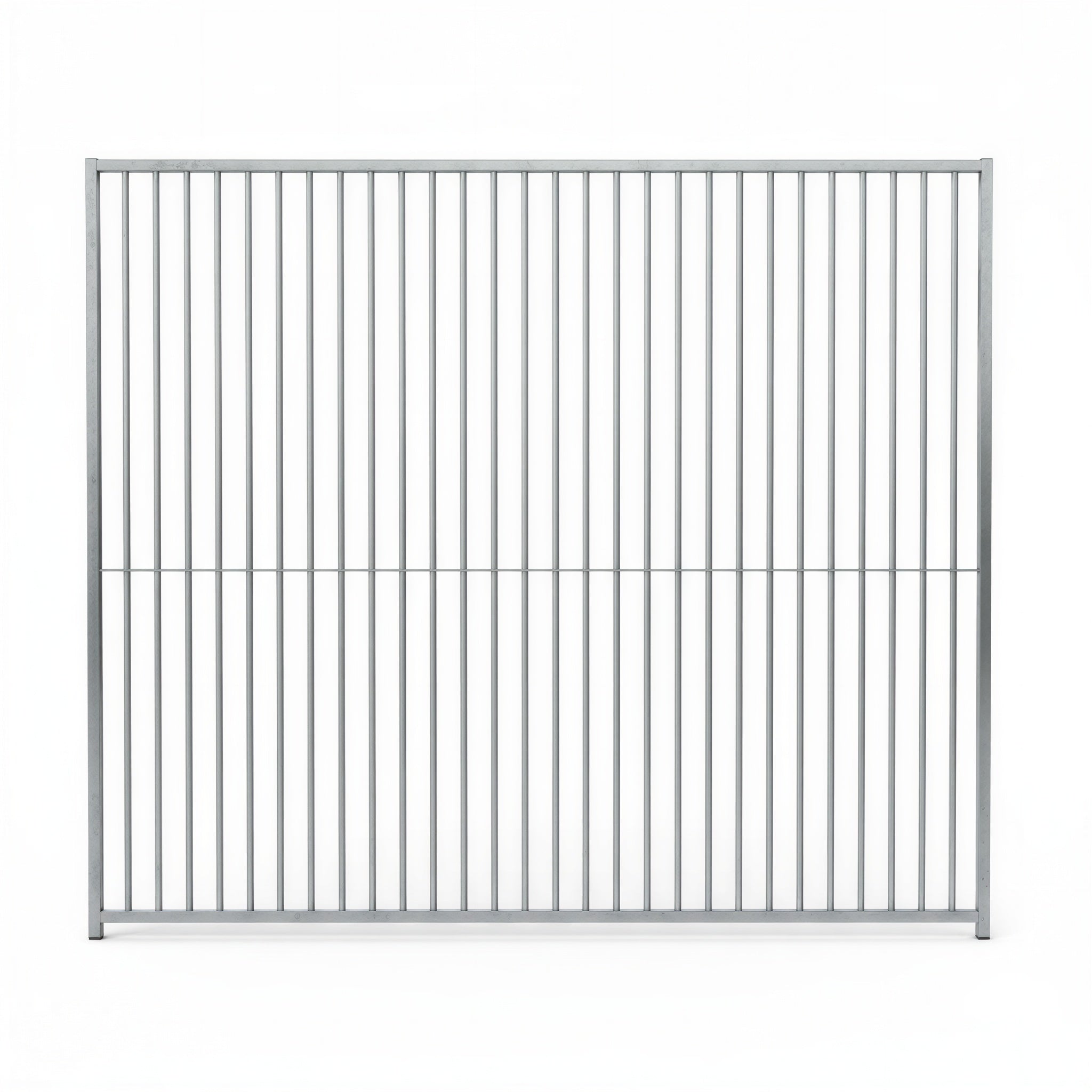 Dog Run Panel 2.0 x 1.84m - 5cm Gap - Heavy-Duty Galvanised
