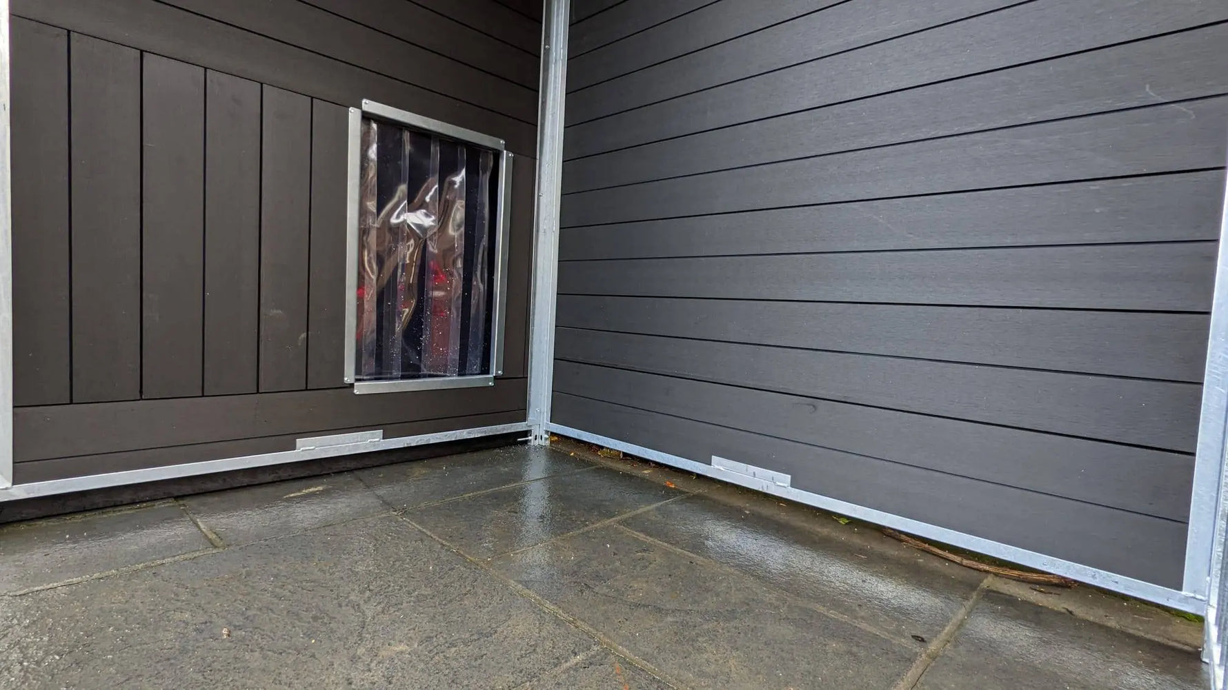 12 X 4 ft Single Eco Thermal Plastic Dog Kennel Doghealth