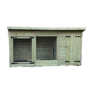 Benchmark 8 x 4ft Dog Kennel - Durable, Weatherproof, DIY Animal House