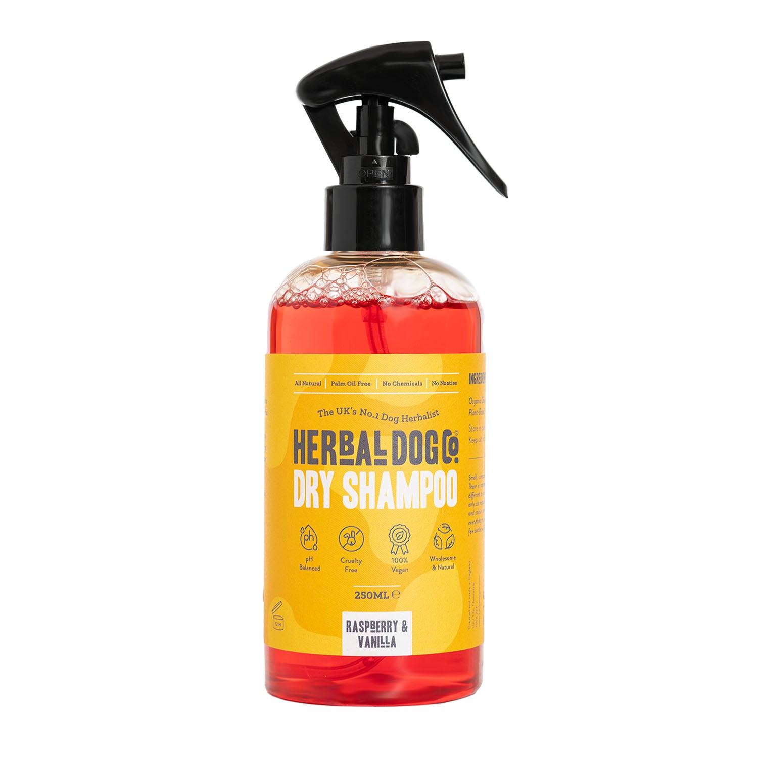 Raspberry and Vanilla Dry Shampoo | The Herbal Dog Co