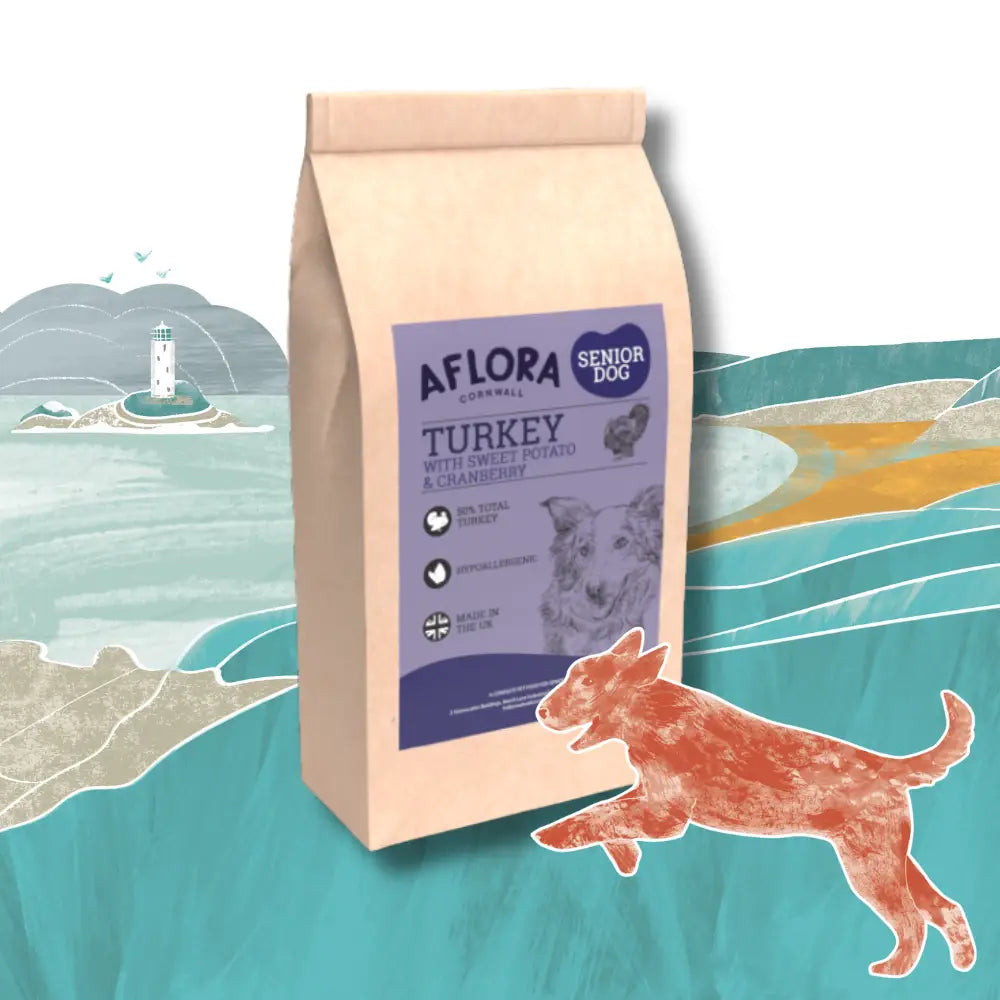 Aflora Senior Turkey Grain Free Dog Food – Doghealth