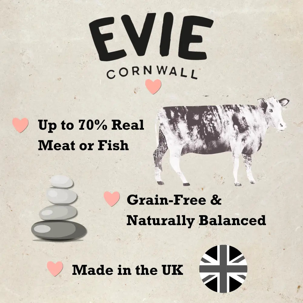 Evie Natural Dry Cat Food Duck with Sardines Weight Control