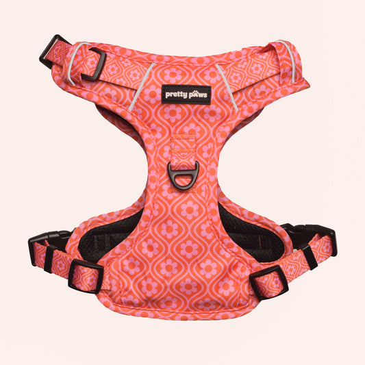Pink Petal Dog Harness