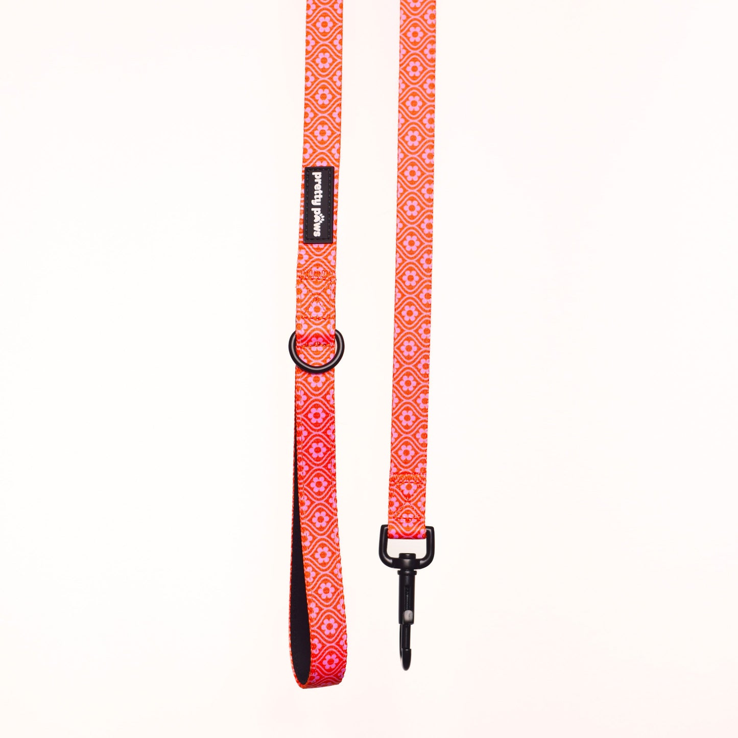 Pink Petal Dog Lead