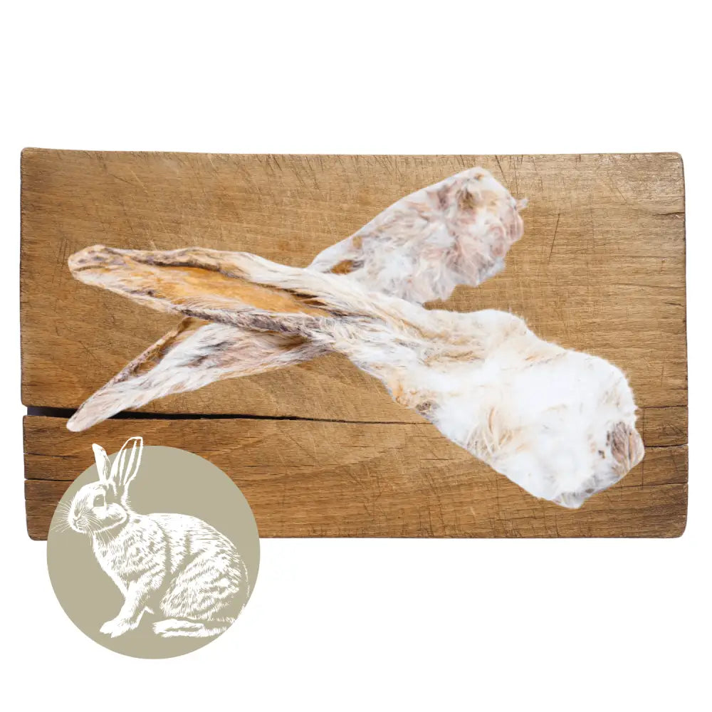 Rabbit Ear with Fur Natural Meat Chew For Dogs – Doghealth