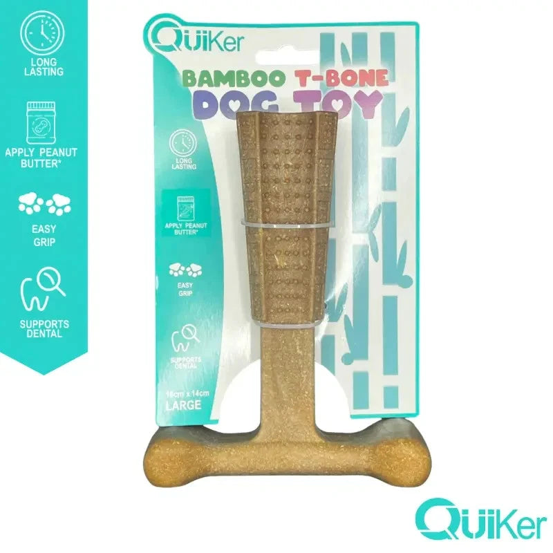 18cm Bamboo & Nylon T Bone – Doghealth