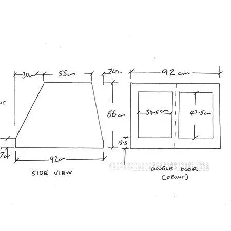 36x36 Giant Double Car Crate with escape hatch Dog Health