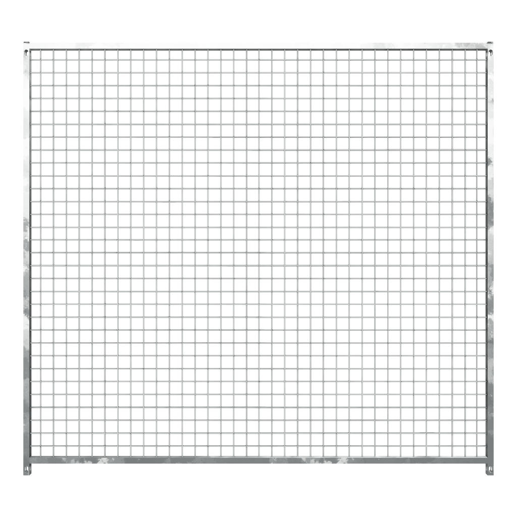 Dog Run Panel 2.0 x 1.84m - Mesh - Heavy-Duty Galvanised