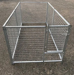 Galvanised Puppy Pen  2.4m x 1.2m Doghealth