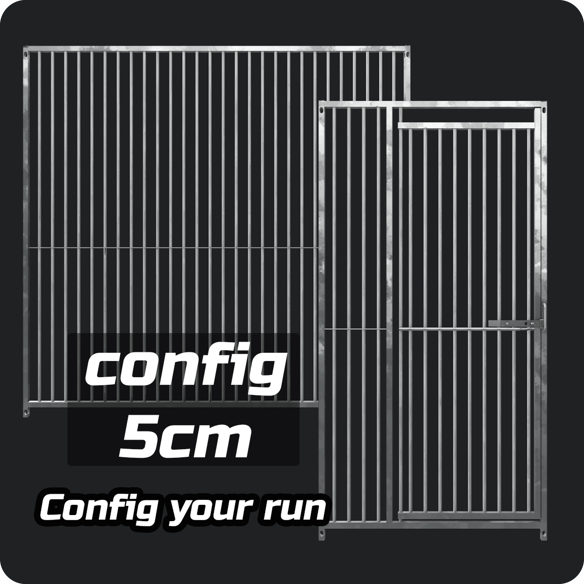 Config your own - 5cm Gap Panels