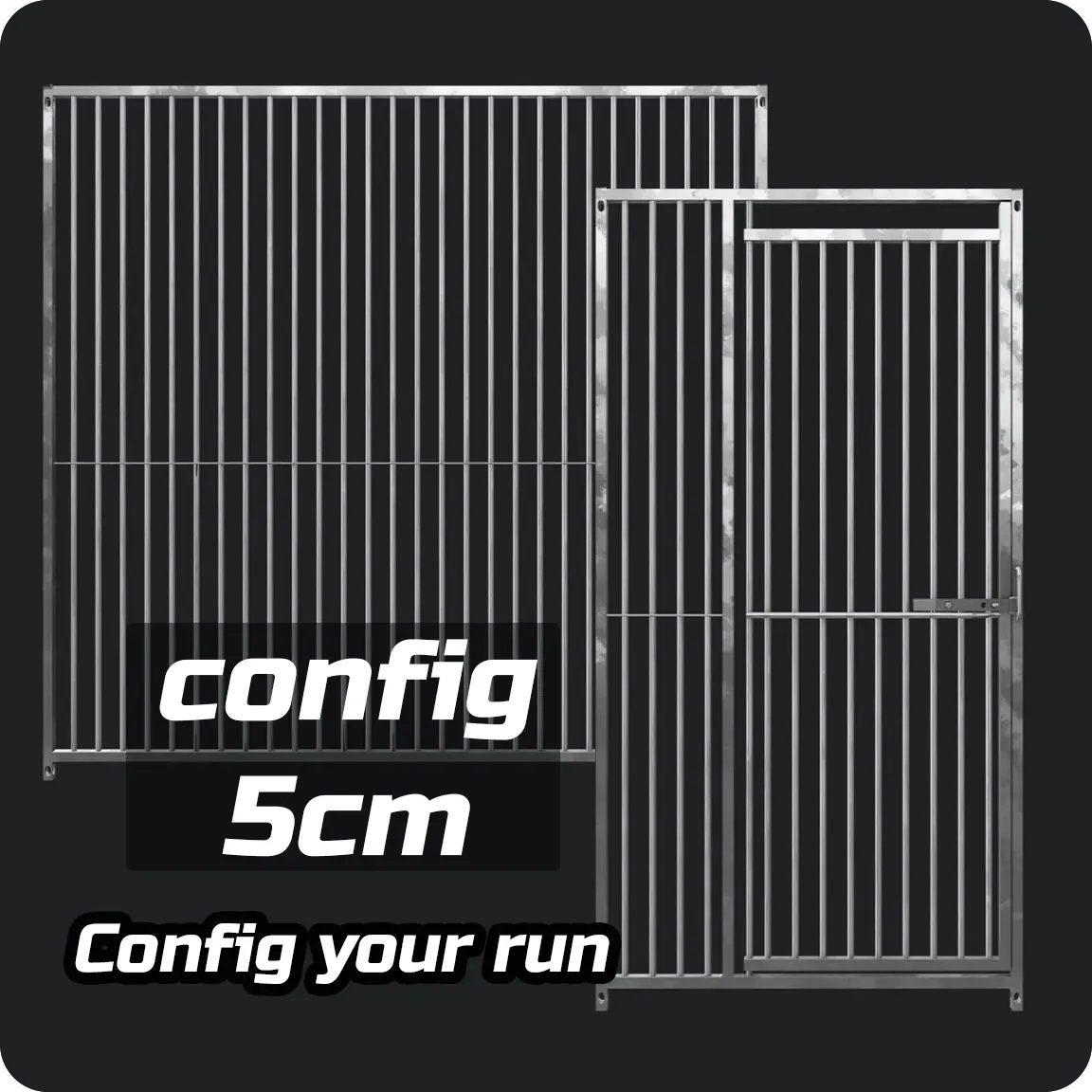 Config your own - 5cm Gap Panels Doghealth