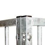 2m x 1.84m - Heavy duty Premium Galvanized - 5cm Gap Panels Doghealth