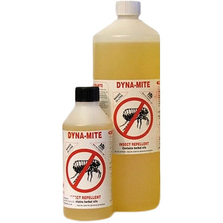 Dynamite flea, tick and midge repellent.